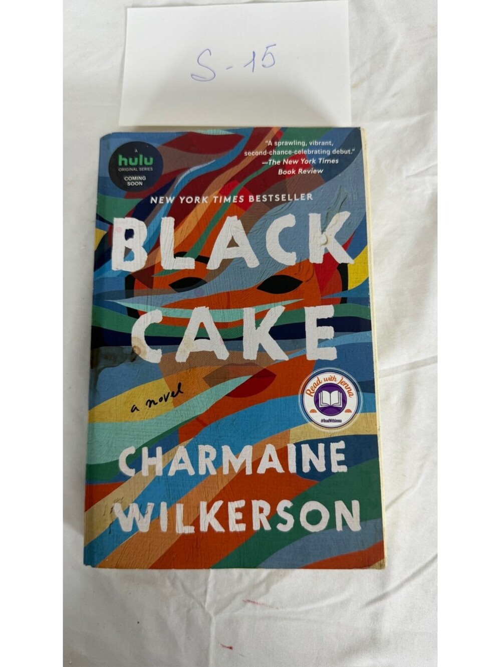 Black Cake by Charmaine Wilkerson Hardcover Book - S-15